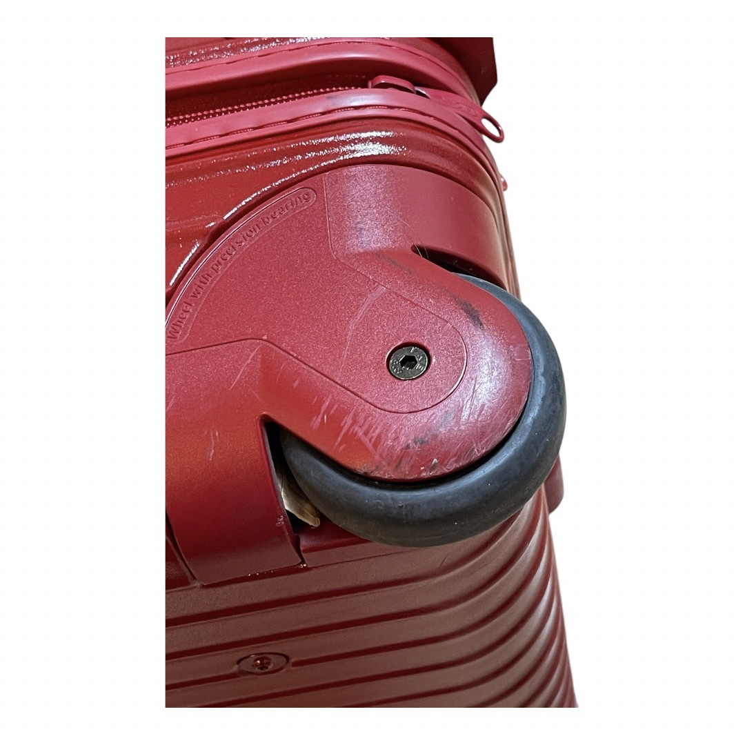 保証書付き】RIMOWA SALSA スーツケース レッド 35L 廃盤品2輪 リモワ