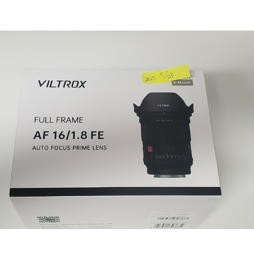 Viltrox AF 16mm f/1.8 レンズ Sonyフルサイズミラーレス