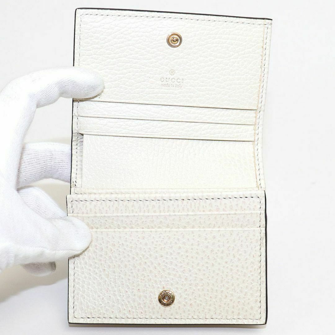 新品同様】グッチ【GUCCI】ダブルG カードケース ウォレット