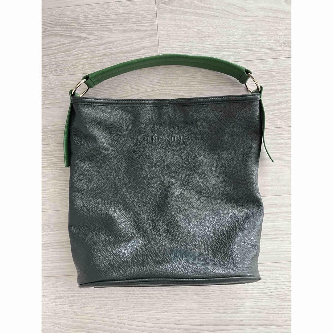 HINC NUNC レザートートバッグ