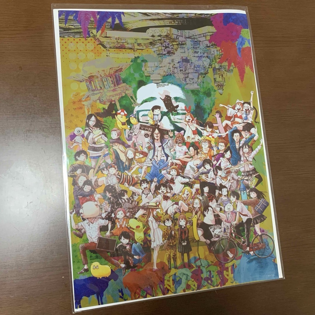 浅野いにお】20周年個展限定メタリックポスター 浅野いにお】20周年