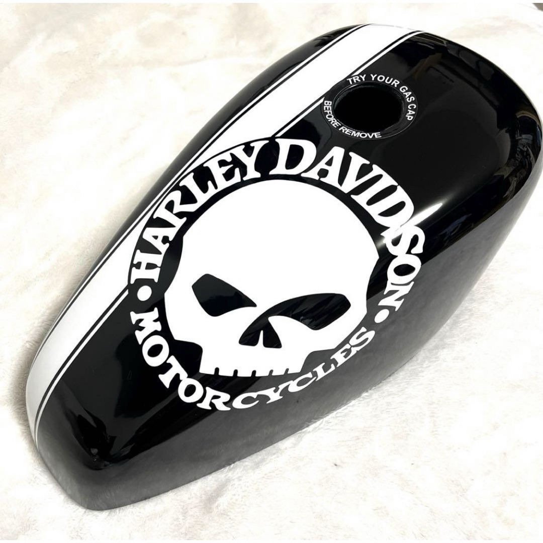 ハーレーダビットソンXL883N サイモンカスタムタンクカバー