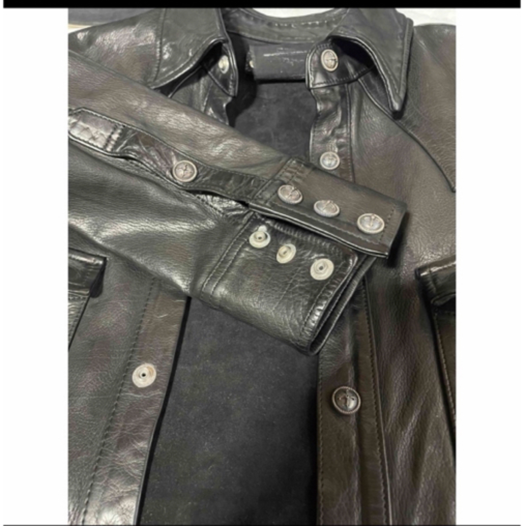 ISAMUKATAYAMA BACKLASH - BACKLASH レザージャケット ザライン T-003