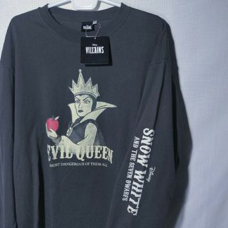 Disney - 新品 ロンT L 女王 魔女 白雪姫 ディズニー ヴィランズ 映画