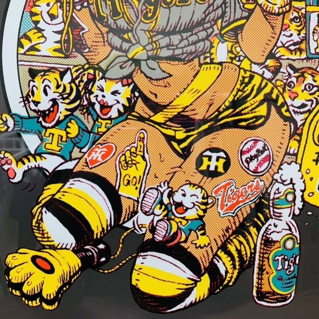 ロッキンジェリービーン 阪神タイガース コラボ シルクスクリーン
