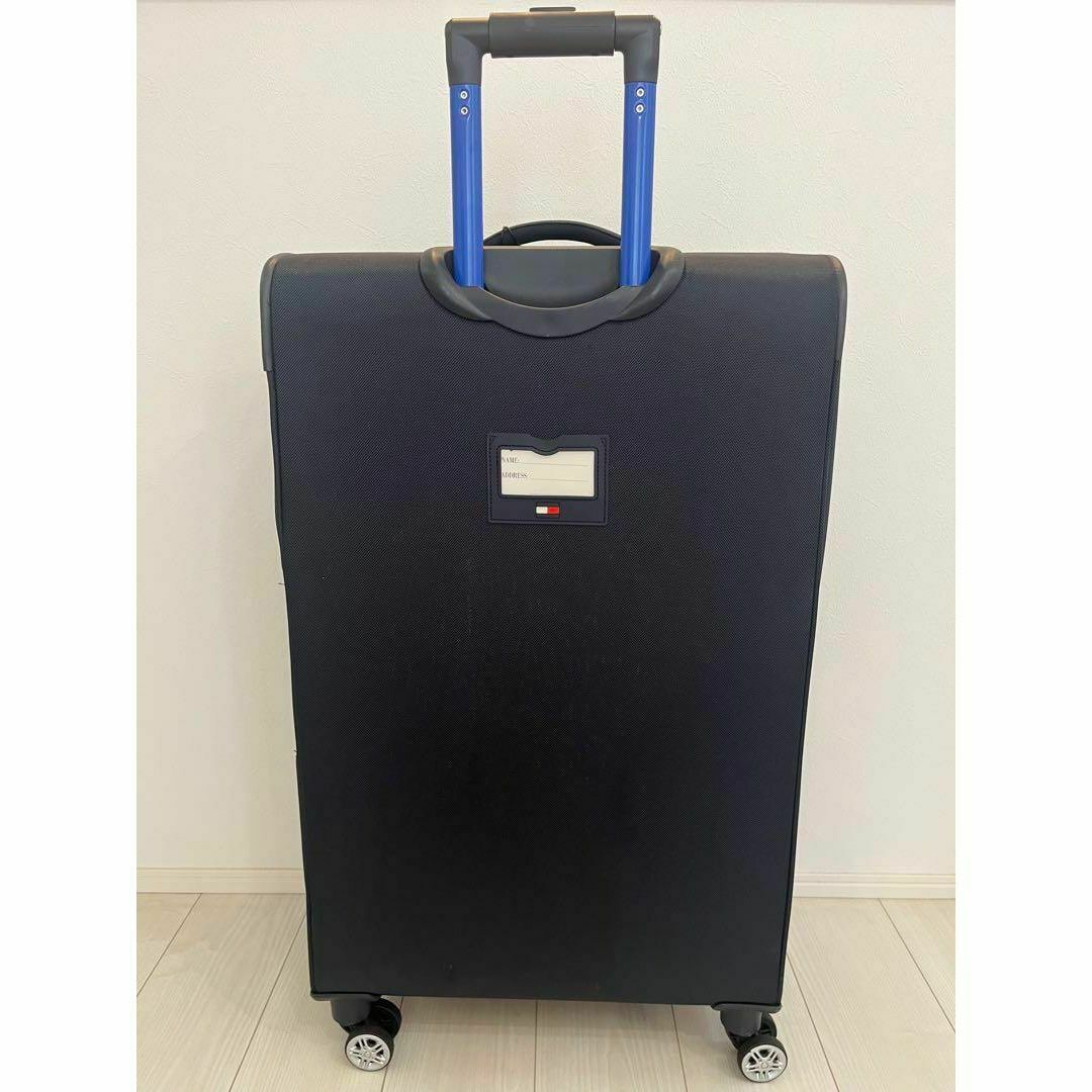 トミーヒルフィガー大型キャリーバッグ ネイビー