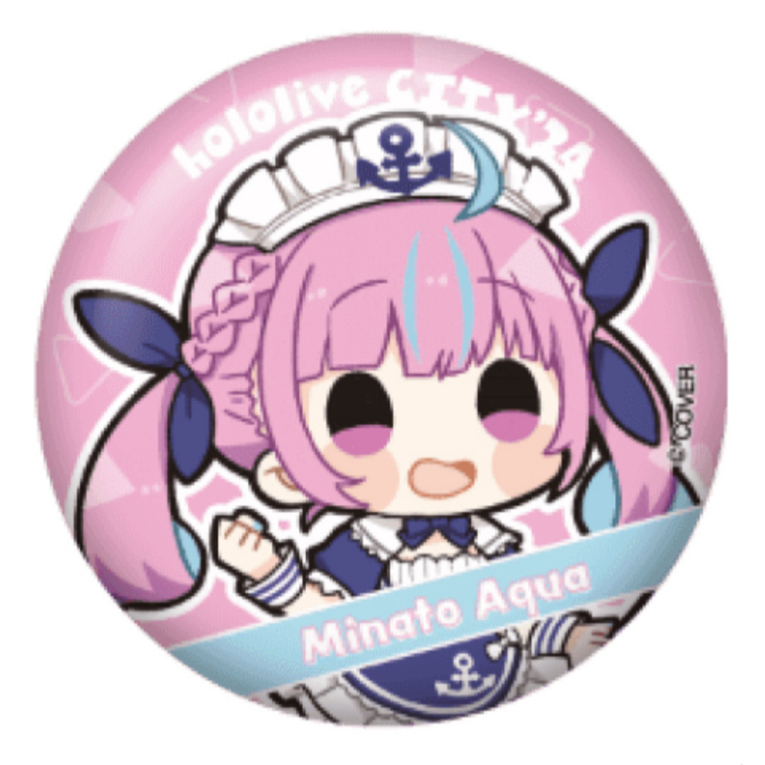 新品☆ホロライブ☆ホロシティ【湊あくあ】ランダム☆缶バッジの通販