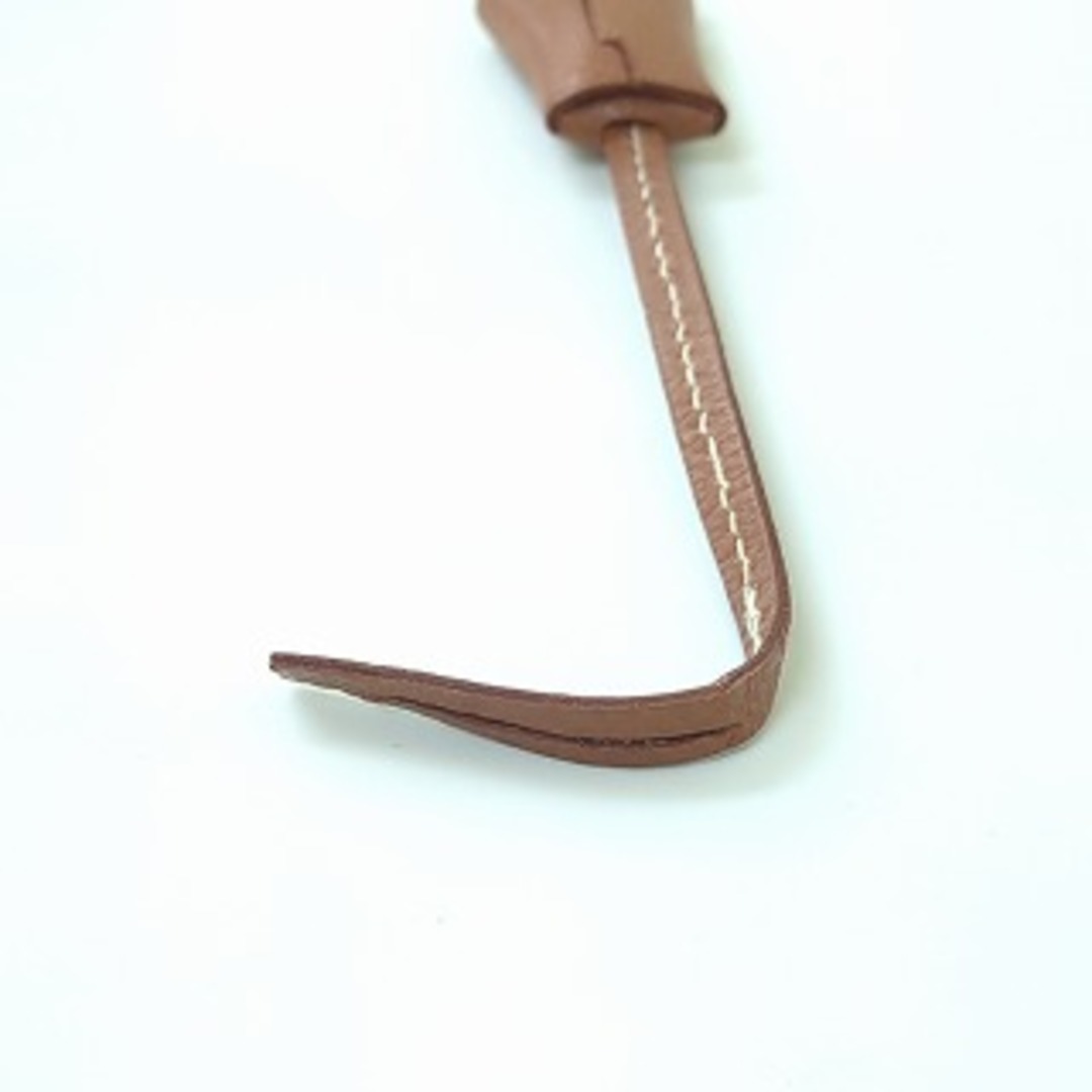 エルメス ミニクロシェット ドッグネームタグ ペットタグ ミニチャーム