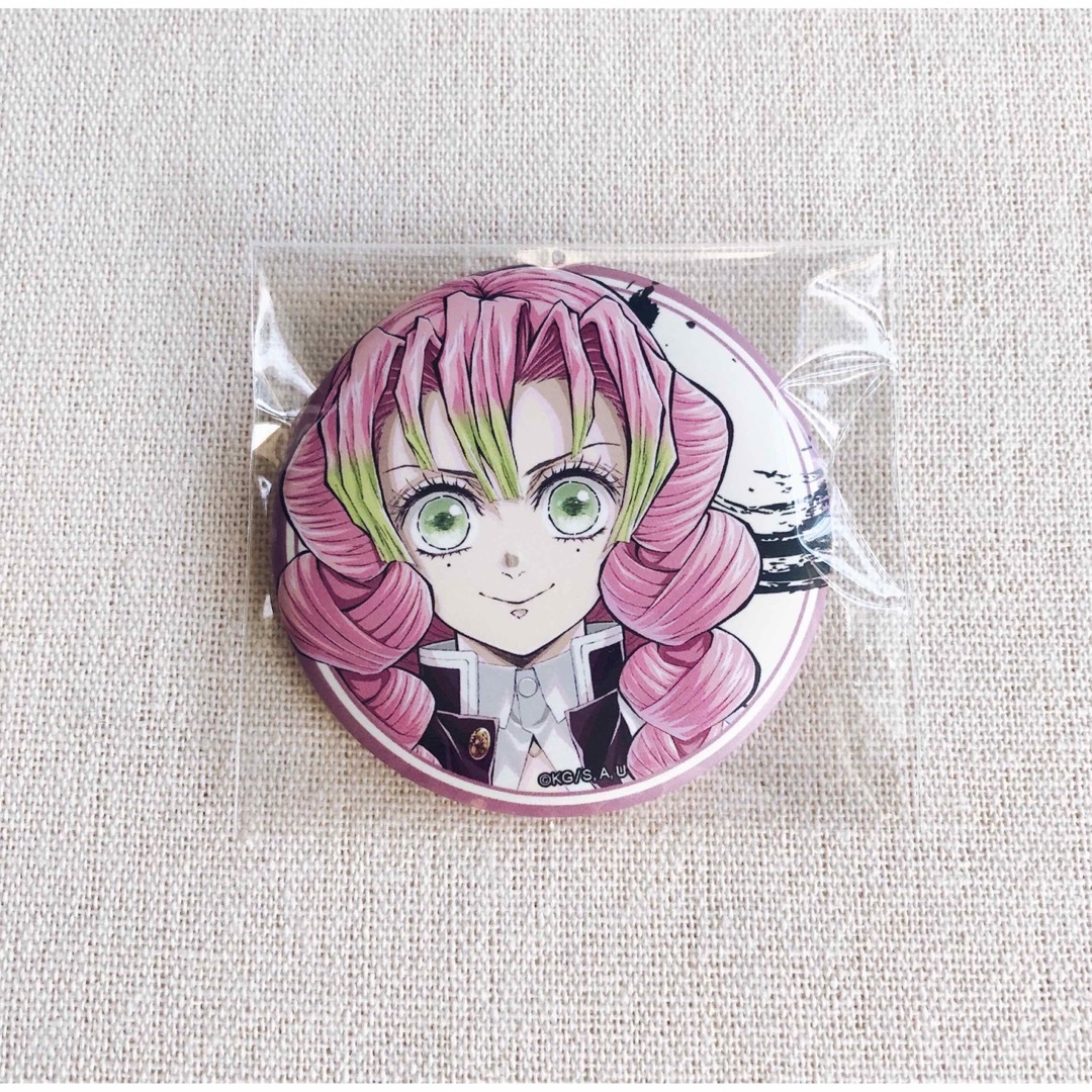 鬼滅の刃 柱展 柱百景 エモーショナル缶バッジ 甘露寺蜜璃