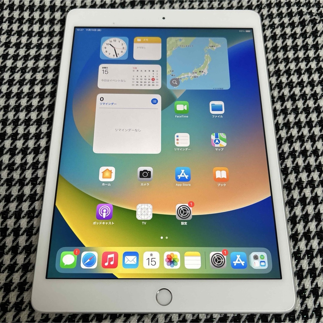 183【早い者勝ち】電池最良好☆iPad7 第7世代 128GB SIMフリー☆