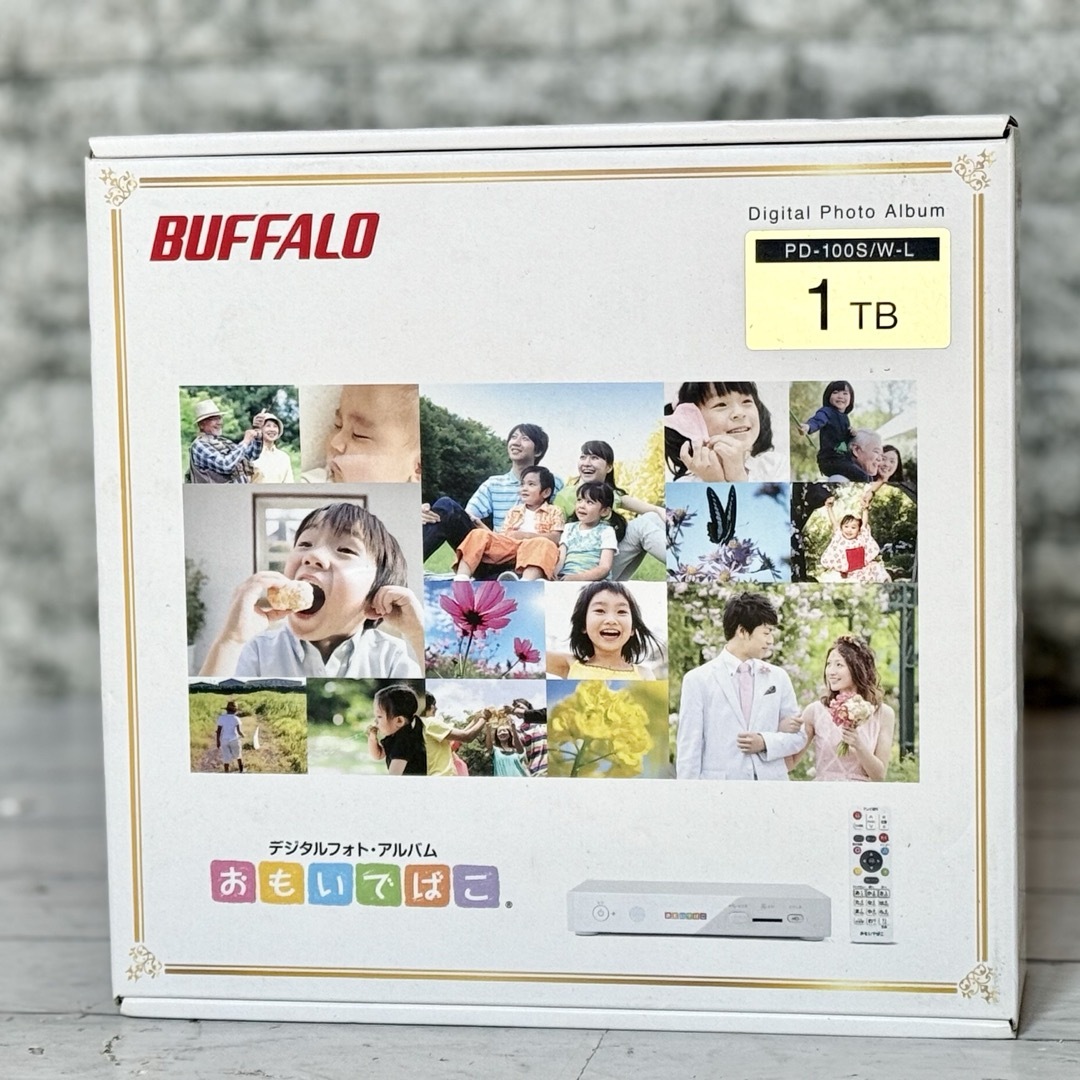 BUFFALO「おもいでばこ」デジタルフォトアルバム HDD容量1TB