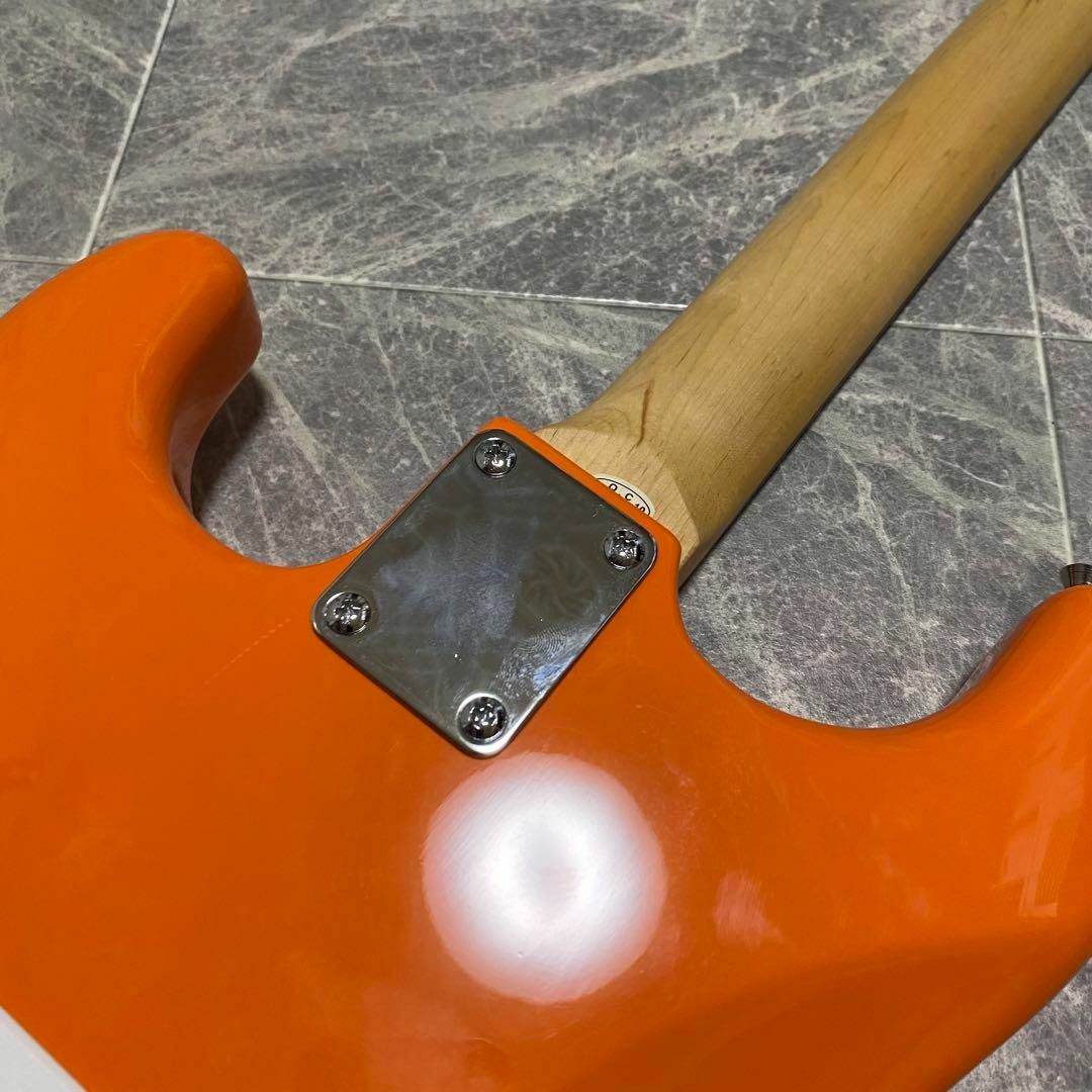 SELDER ストラトキャスター オレンジ！試奏のみ！鈴なり！の通販 by