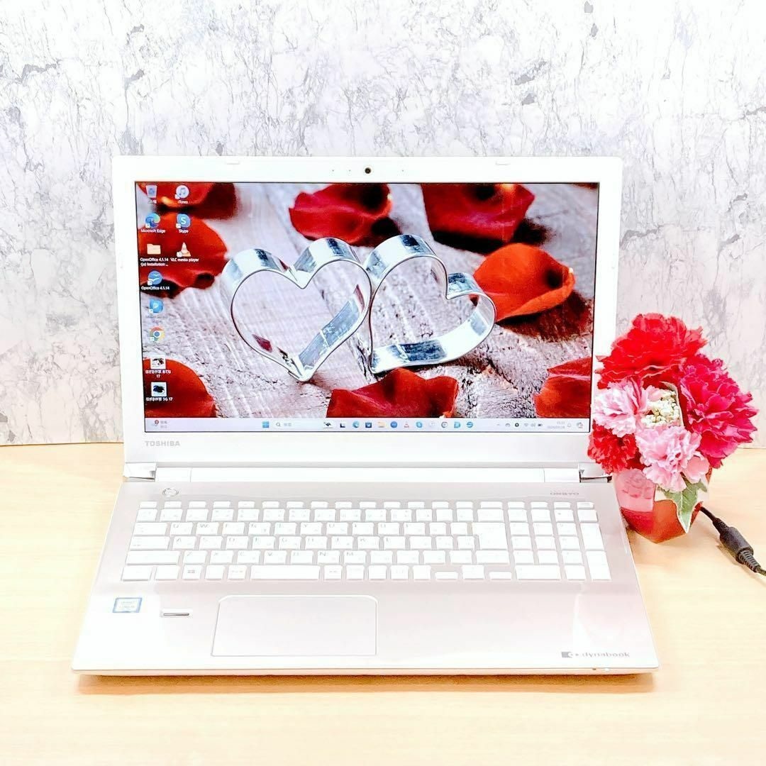 事務作業OK✨届いてすぐに使える✨快適SSD✨カメラ✨東芝