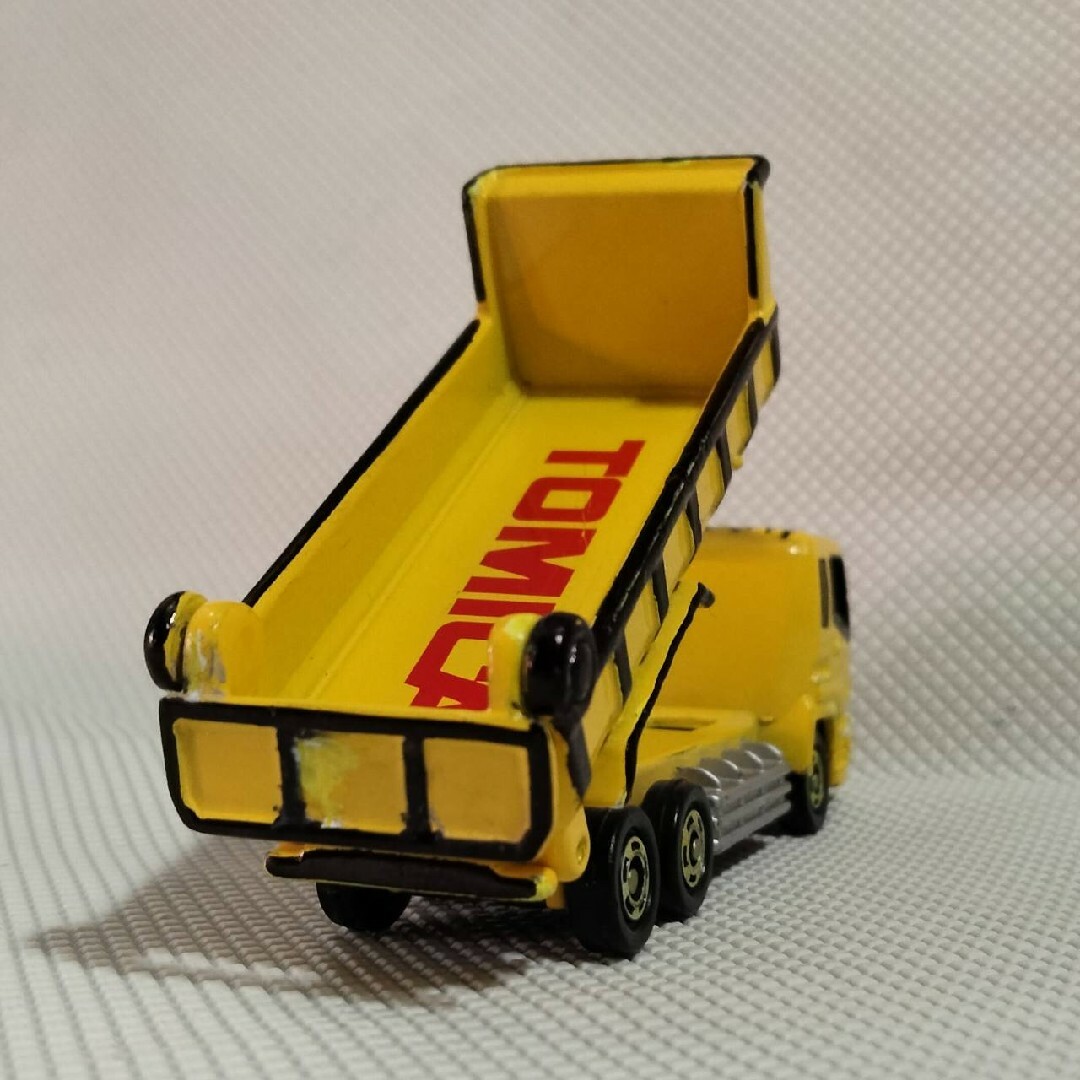 ☆商談中☆6244 重機積載 塗装修復トミカ トヨタダイナ ダンプトラック