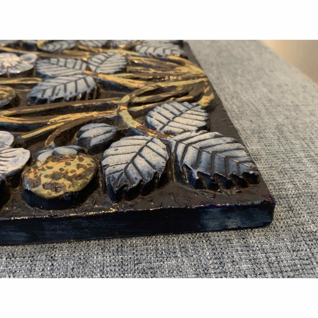 最終値下 希少カラー！リサラーソン 陶板 pomona 野いちご