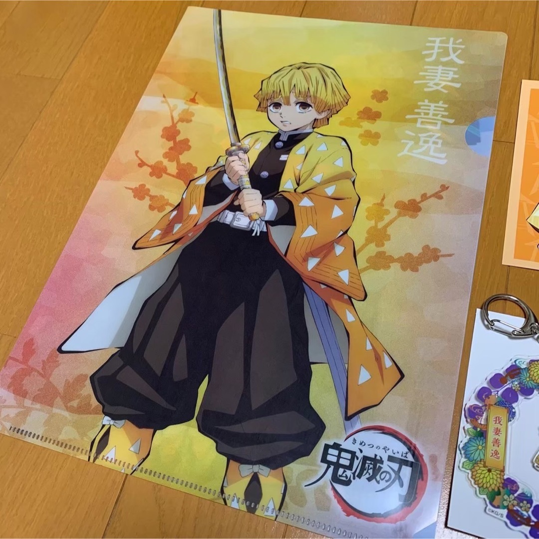 鬼滅の刃 人気 我妻善逸 アクリルスタンド 22点セット 鬼滅の刃 我妻善