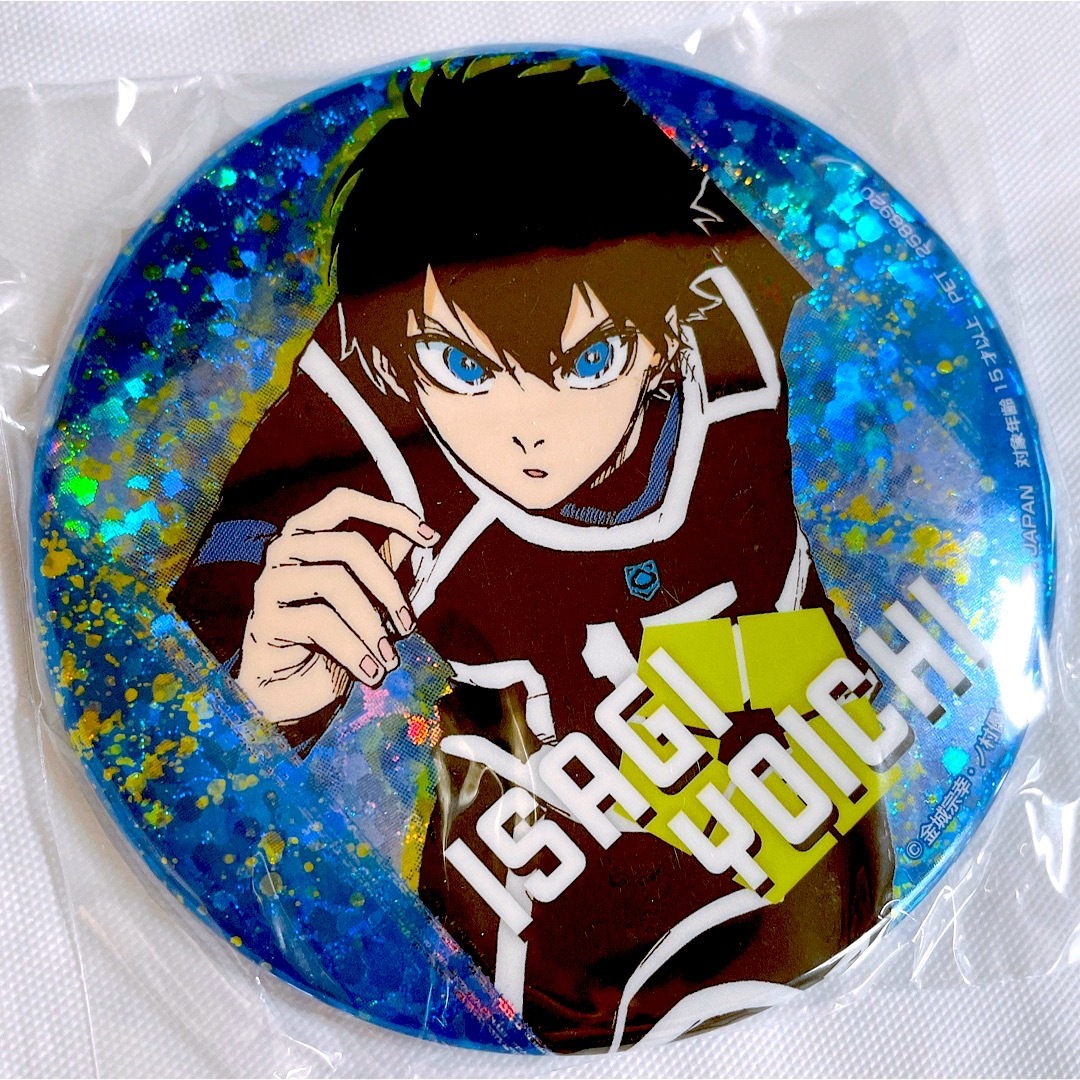 糸師凛 ホログラム缶バッジ 幼少期 40個 原作 マズル ブルーロック 糸