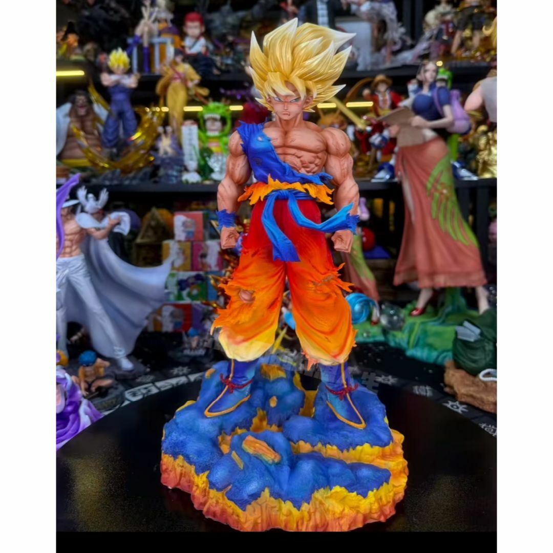 ドラゴンボール孫悟空スーパーサイヤ人 ガレージキットフィギュア1/6