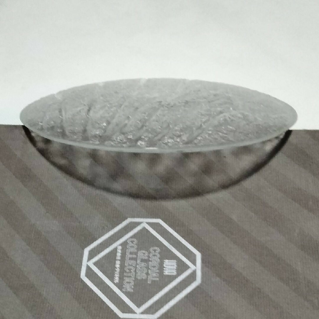 5433 HOYAクリスタル 名月シリーズ とくさ皿 5客セットの通販 by まお