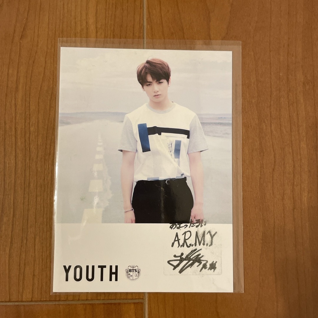 激レア！】BTS youth リリイベ お渡し会 フォトカードV テテ 激レア