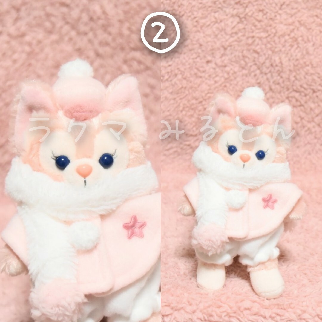 ダンシングスノーフレークスぬいぐるみバッジリーナベルダッフィー