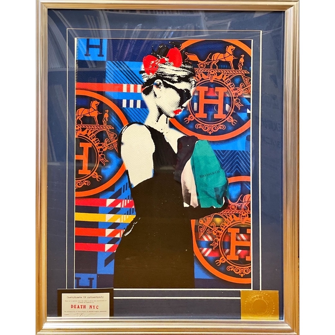 DEATHNYC限定100枚アートポスターエヴァンゲリオン アスカ(バラ売り可