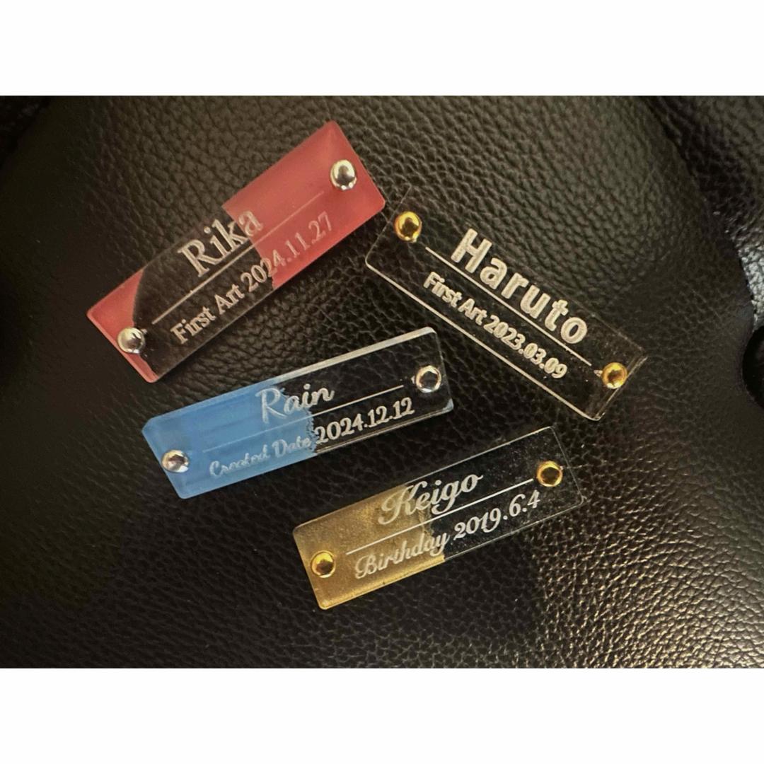 木製First オンライン Art ネームプレート オーダーメイドプレート