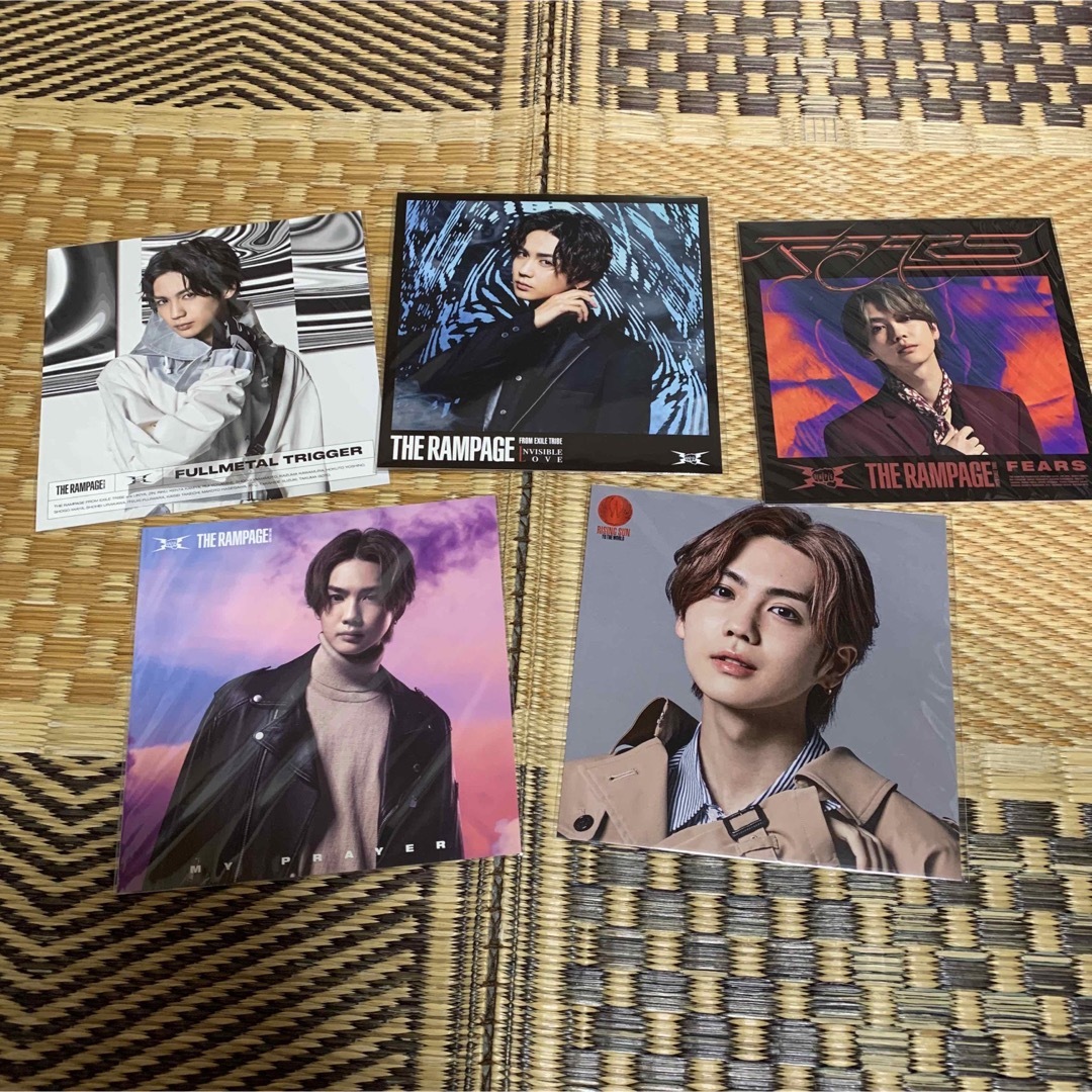 therampage吉野北人アザージャケット・ステッカー・フォルダー