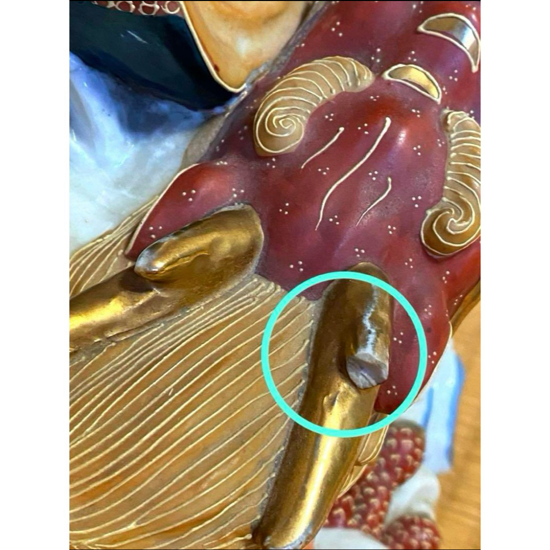 九谷焼 観音像 訳ありの通販 by 金木犀の精shop｜ラクマ