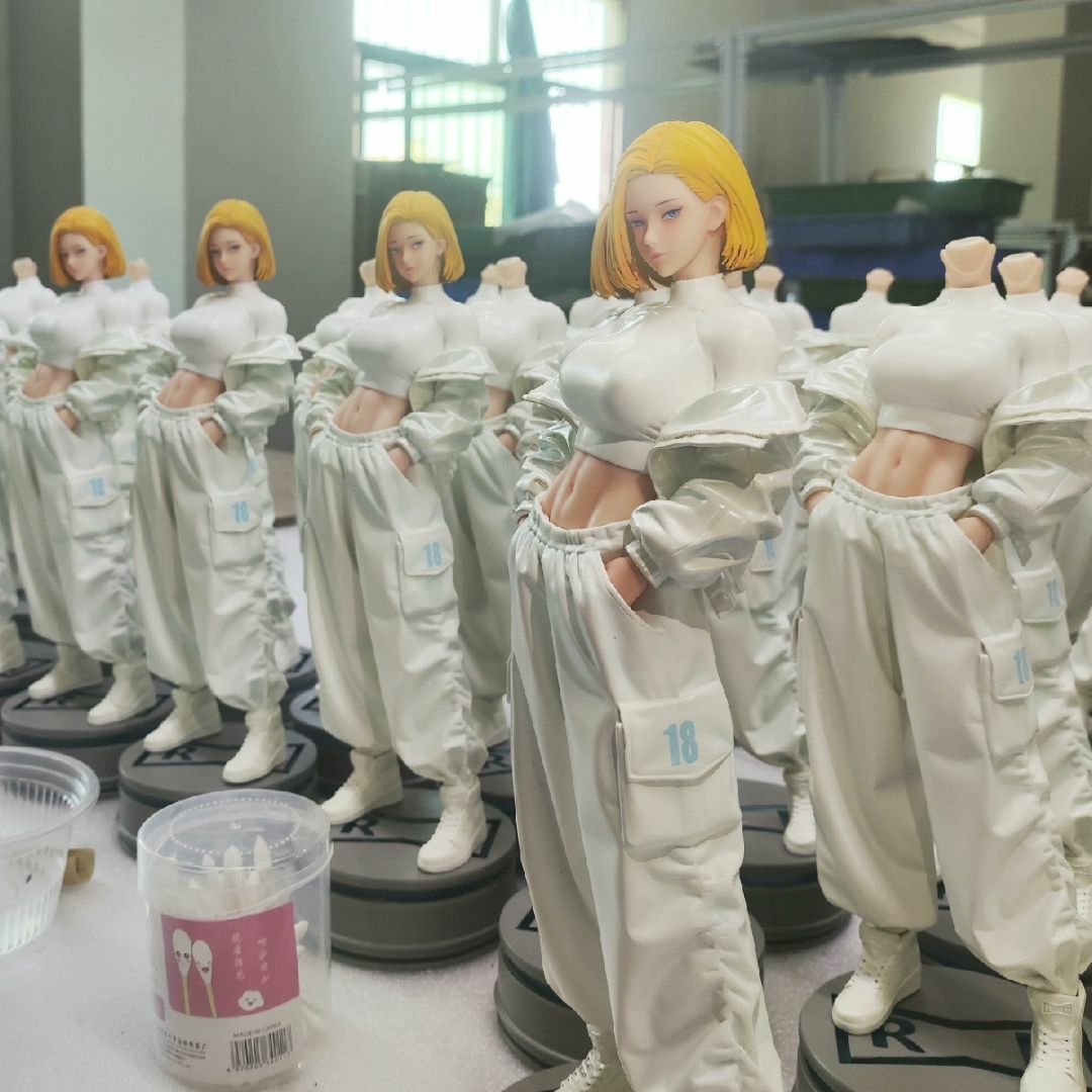 ドラゴンボール 人造人間18号 ガレージキット フィギュア 1/6スケール