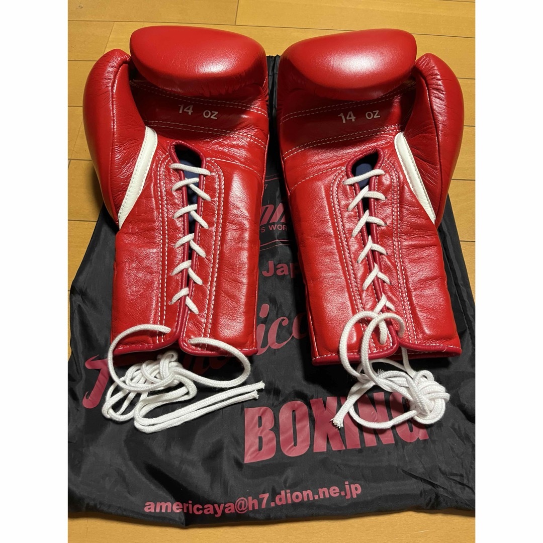 ボクシング グローブ 割引 ウイニング JABF-14 14オンス 赤 winning