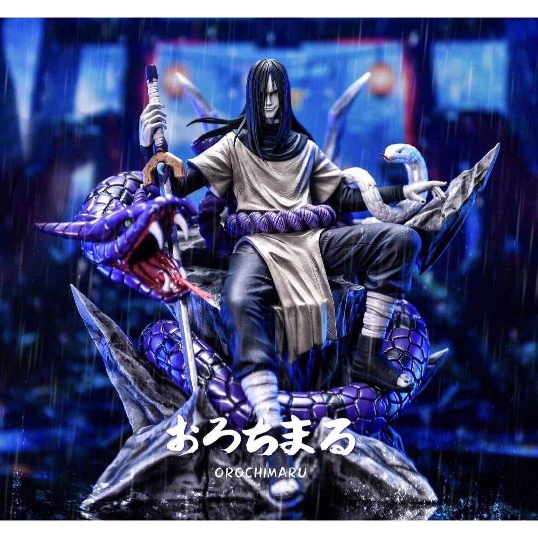 ナルト 三忍 大蛇丸 自来也 綱手 ガレージキット ガレキ スタチュー①