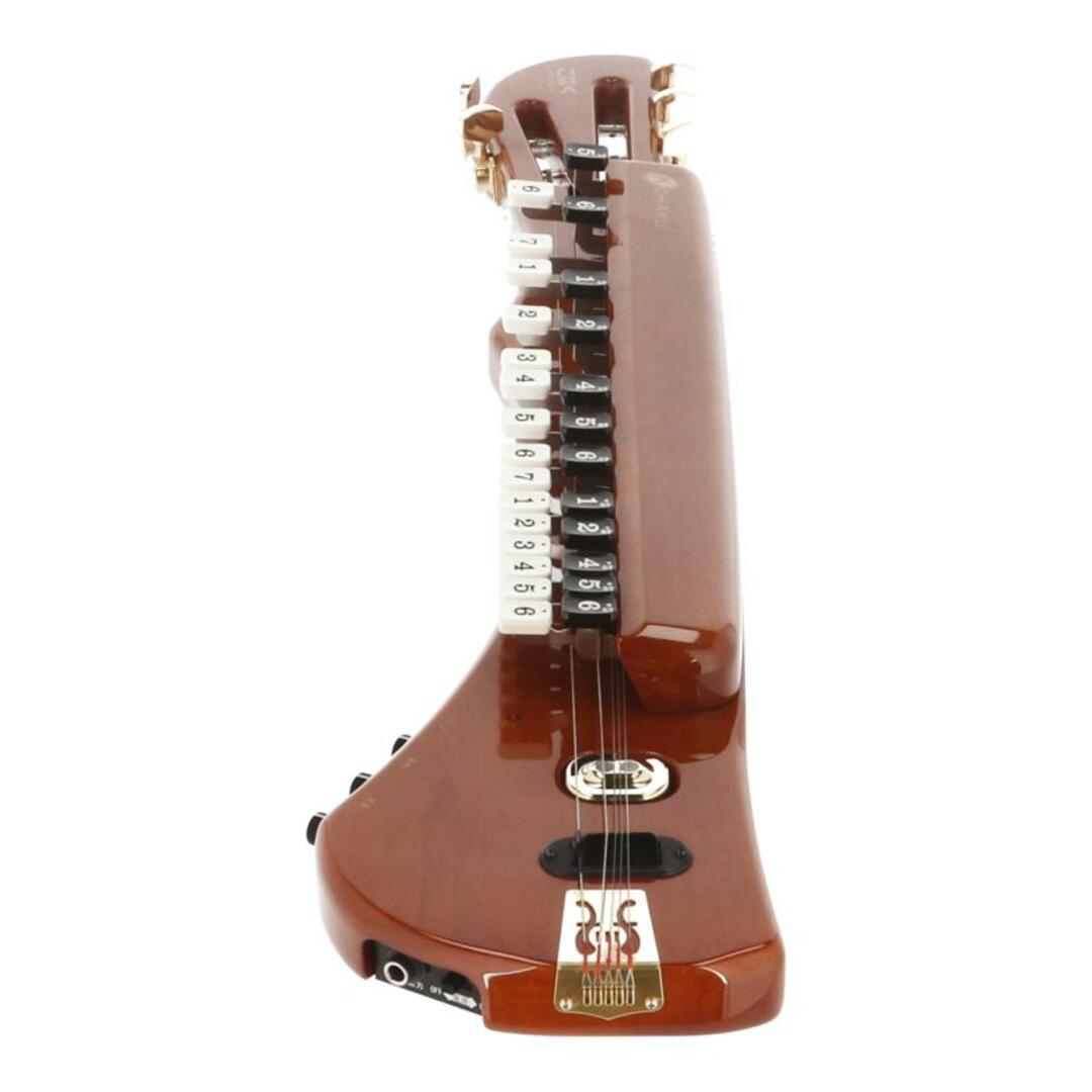 ☆鈴木楽器 電気大正琴 こはく ソプラノ CHK-1 赤 SUZUKI ケース付