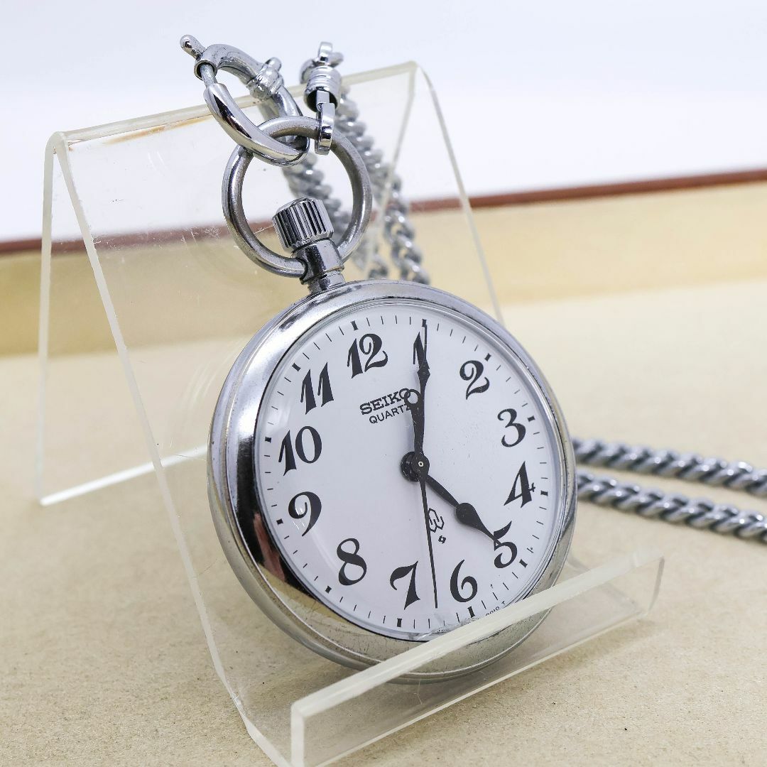 稼働】上野駅開業100周年 刻印あり セイコー SEIKO 鉄道時計 懐中時計