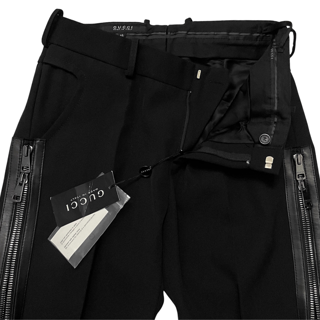 グッチ トムフォード フレアパンツ 膝リボン グッチ トムフォード