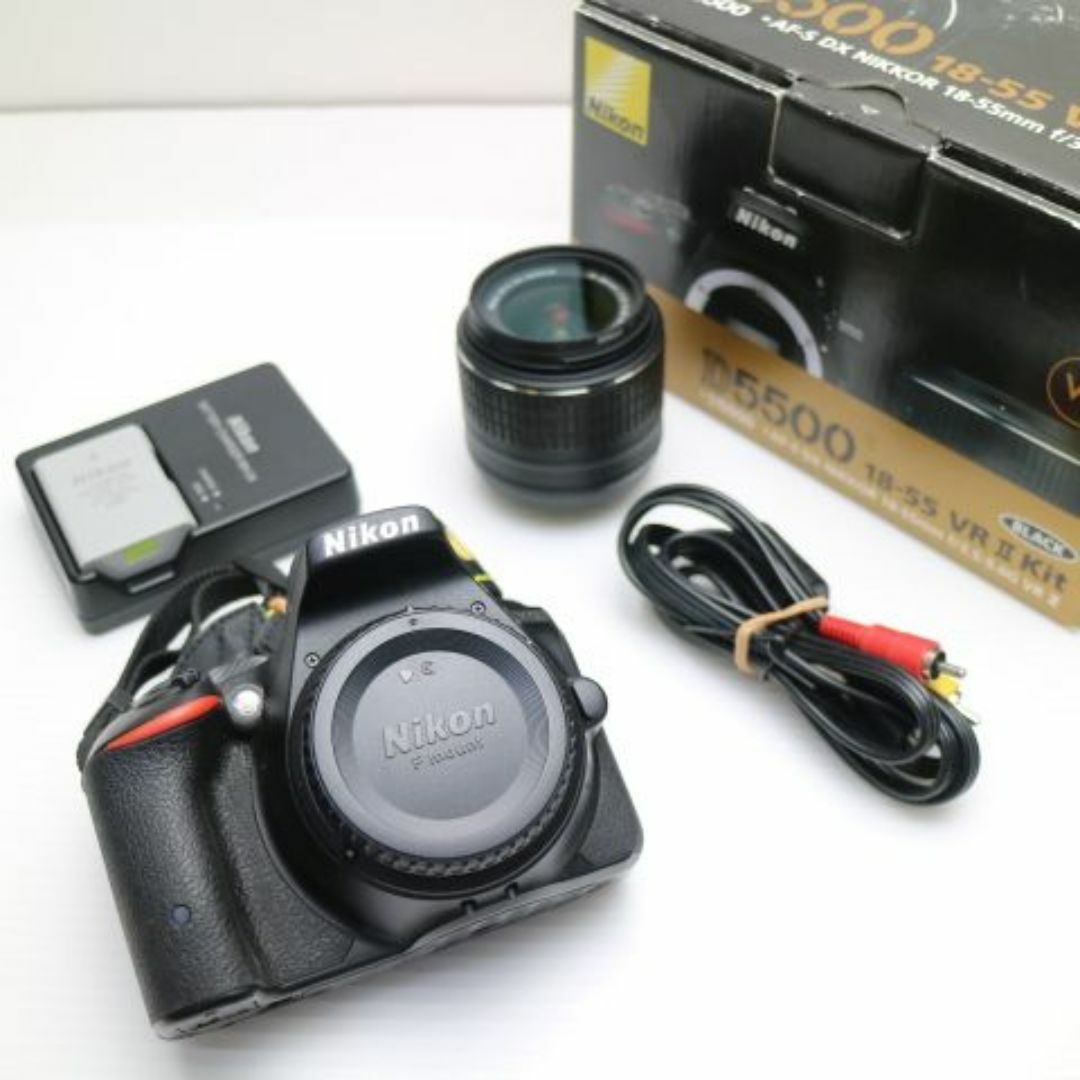 美品】ニコン Nikon D5500 18-55 VR II レンズキット