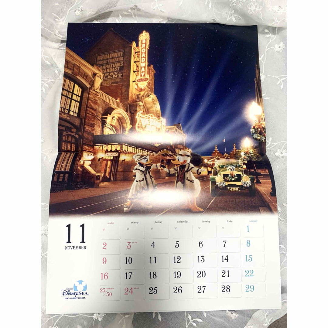 1988年 東京ディズニーランド 非売品5周年カレンダー 【公式通販】