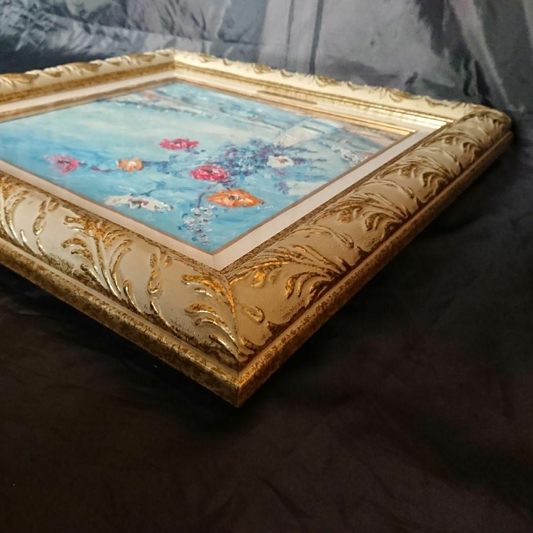 ギー ロカジェル GUY ROCAGEL パリのブーケ 油彩 6号