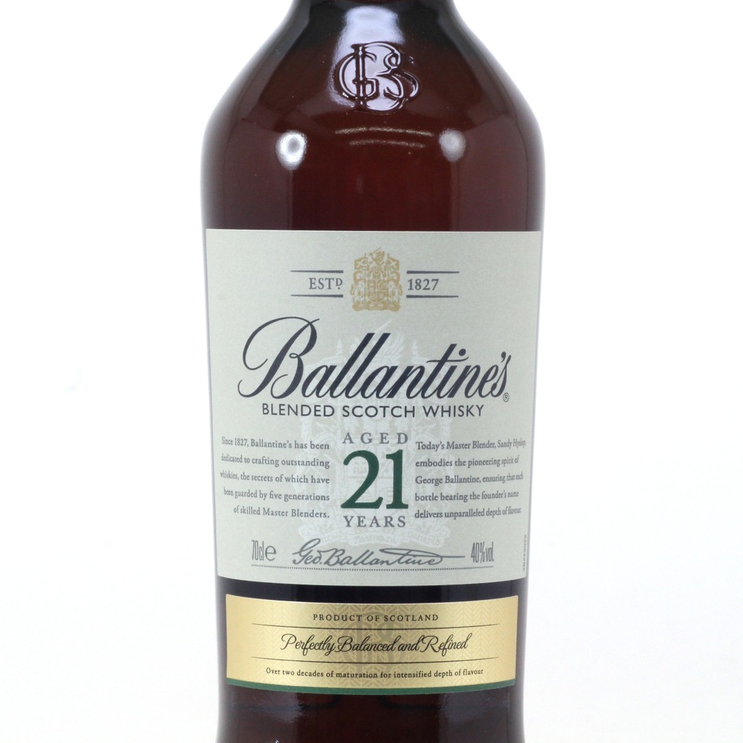 Ballantine's 21年 スコッチウイスキー ギフトボックス入り 【公式通販】