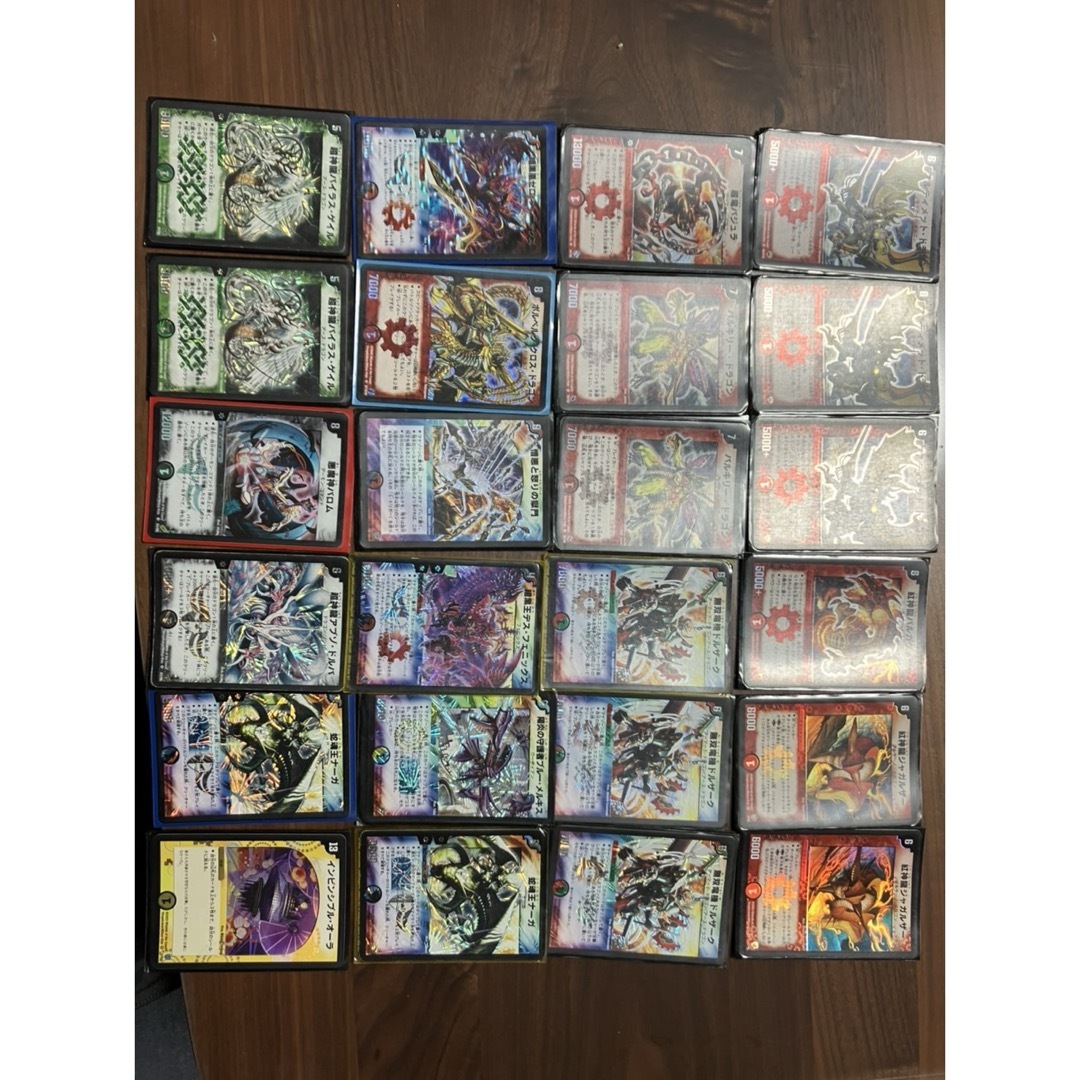 デュエルマスターズ 引退品 デッキ4種+未完成デッキ1種＋カード55枚