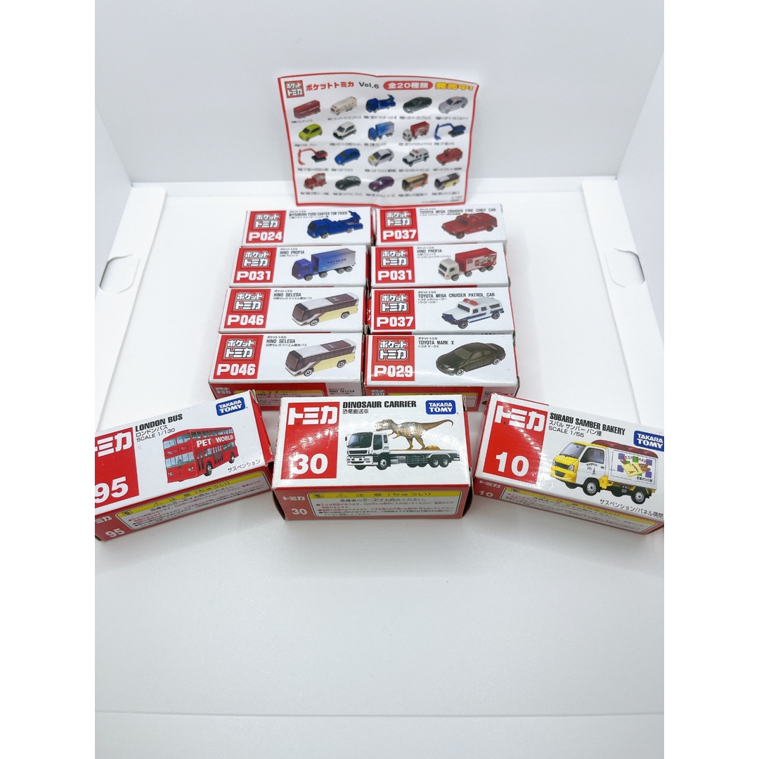トミカワールド - トミカ・ポケットトミカ まとめ ポケットトミカ7種8
