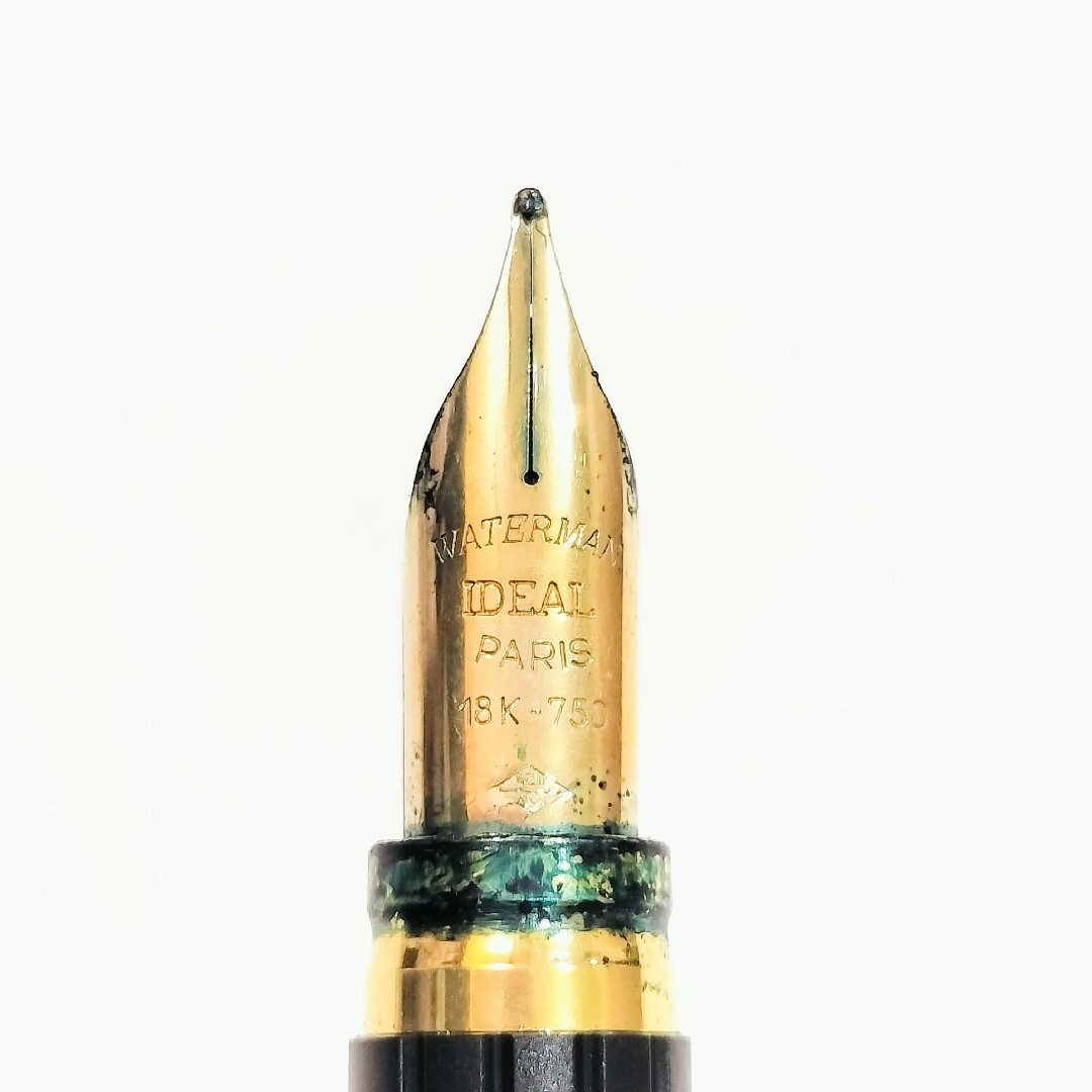 WATERMAN 18K 750 万年筆【おまけ】モンブラン万年筆