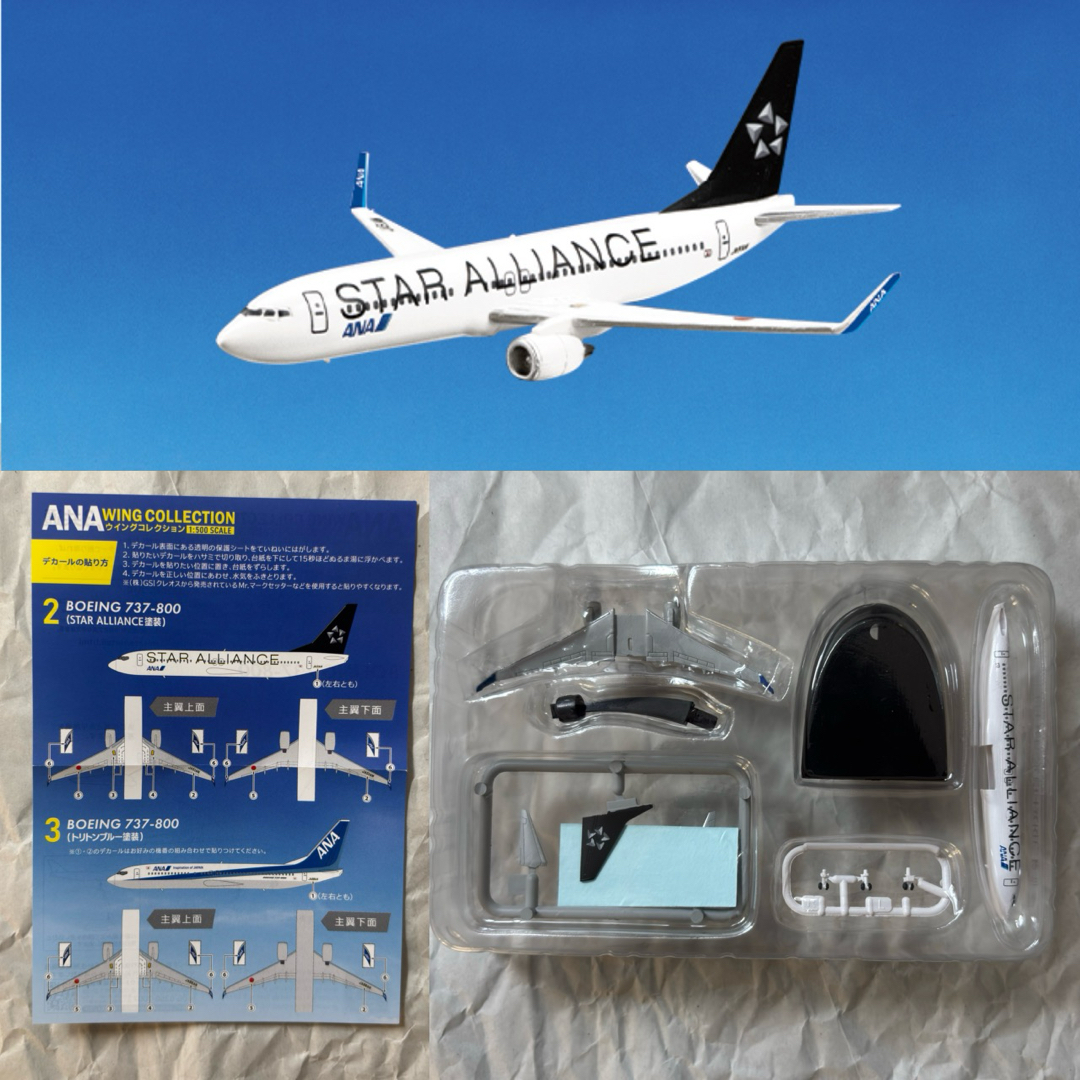 Jfox 1/200 ANA B737-800 JA51AN スターアライアンス JFox 1/200 ANA