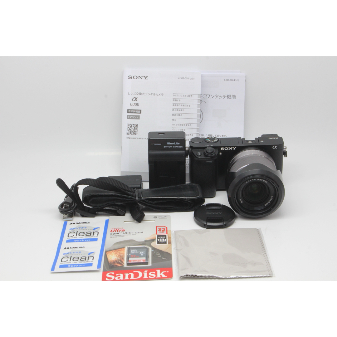 コンパクトで高機能！大人気機種⭐️ソニー SONY α6000 レンズセット