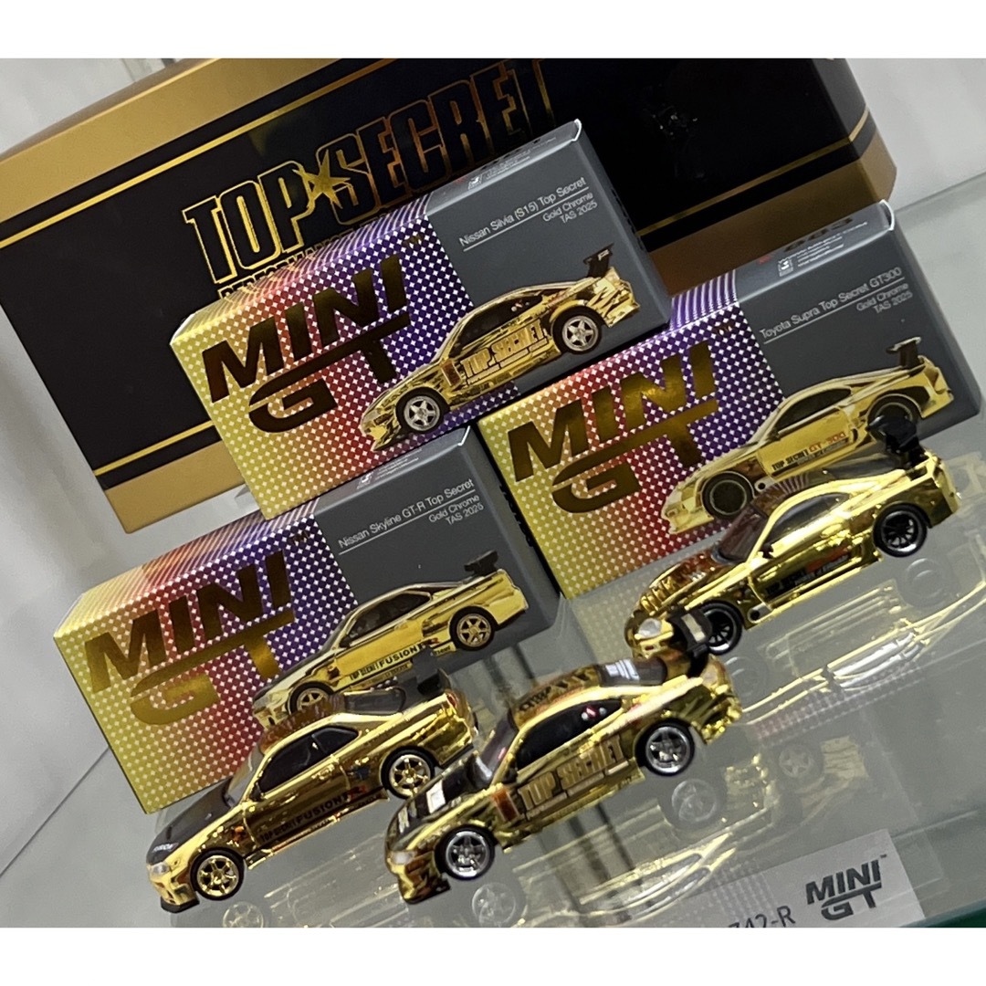 MINI GT TOP SECRET ミニカーセット 2025 3台セット×3 MINI GT TOP SECRET