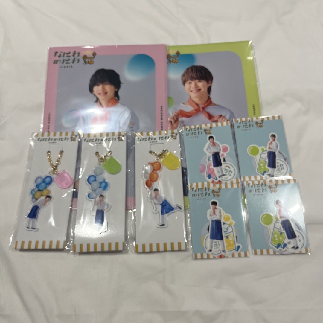 なにわ男子 なにわのにわ in ASIA アクリルキーホルダー ステッカー