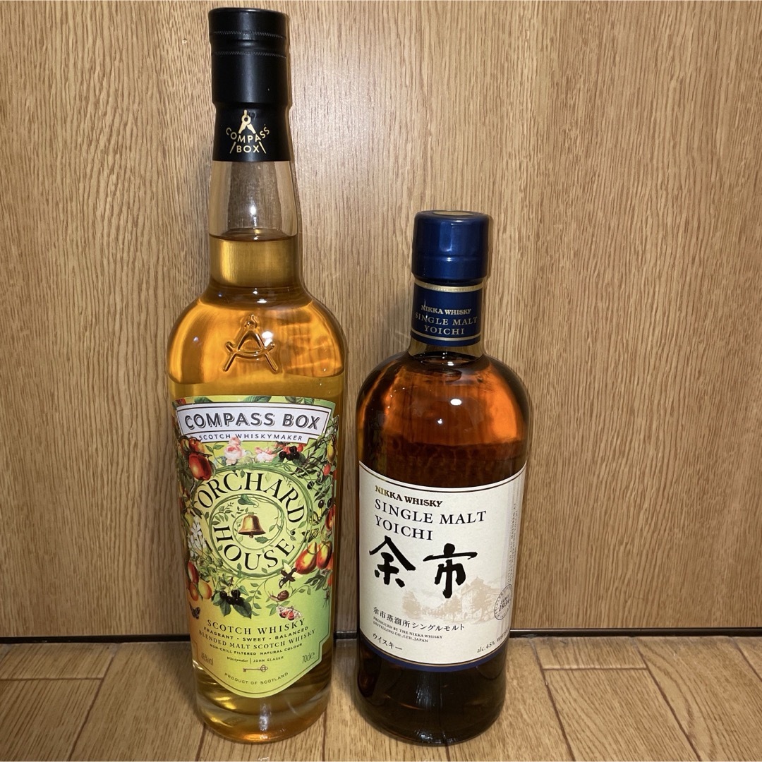 ニッカウイスキー 余市シングルモルト 2本セット