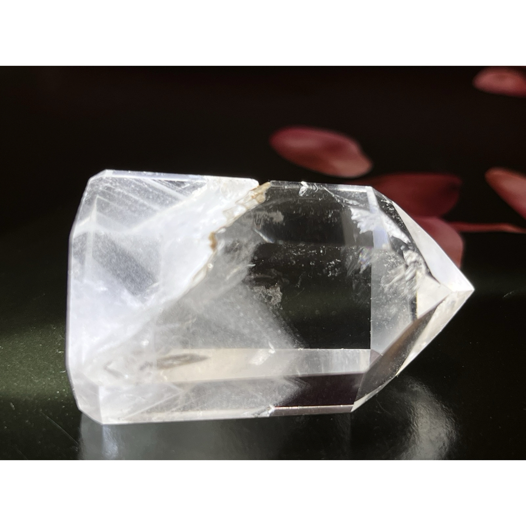 龍脈水晶 ホワイトファントム クリスタル 水晶 原石 ポリッシュ ポイント