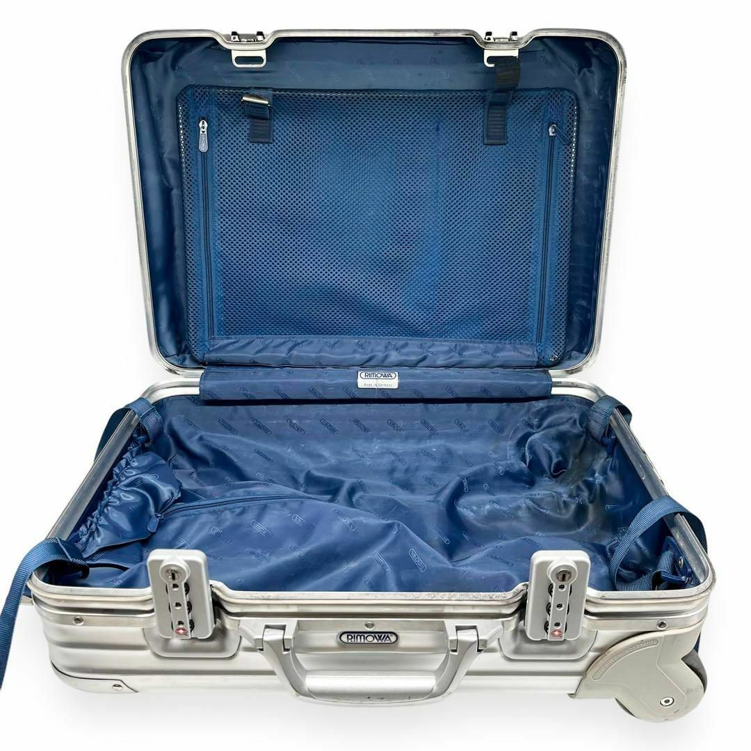 美品 リモワ トパーズ 26L 機内持ち込み 4輪 TSAロック チタニウム
