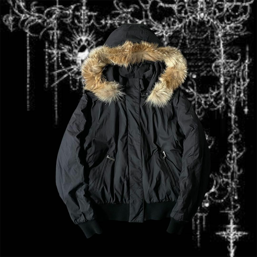 レザージャケットy2k opium 短丈